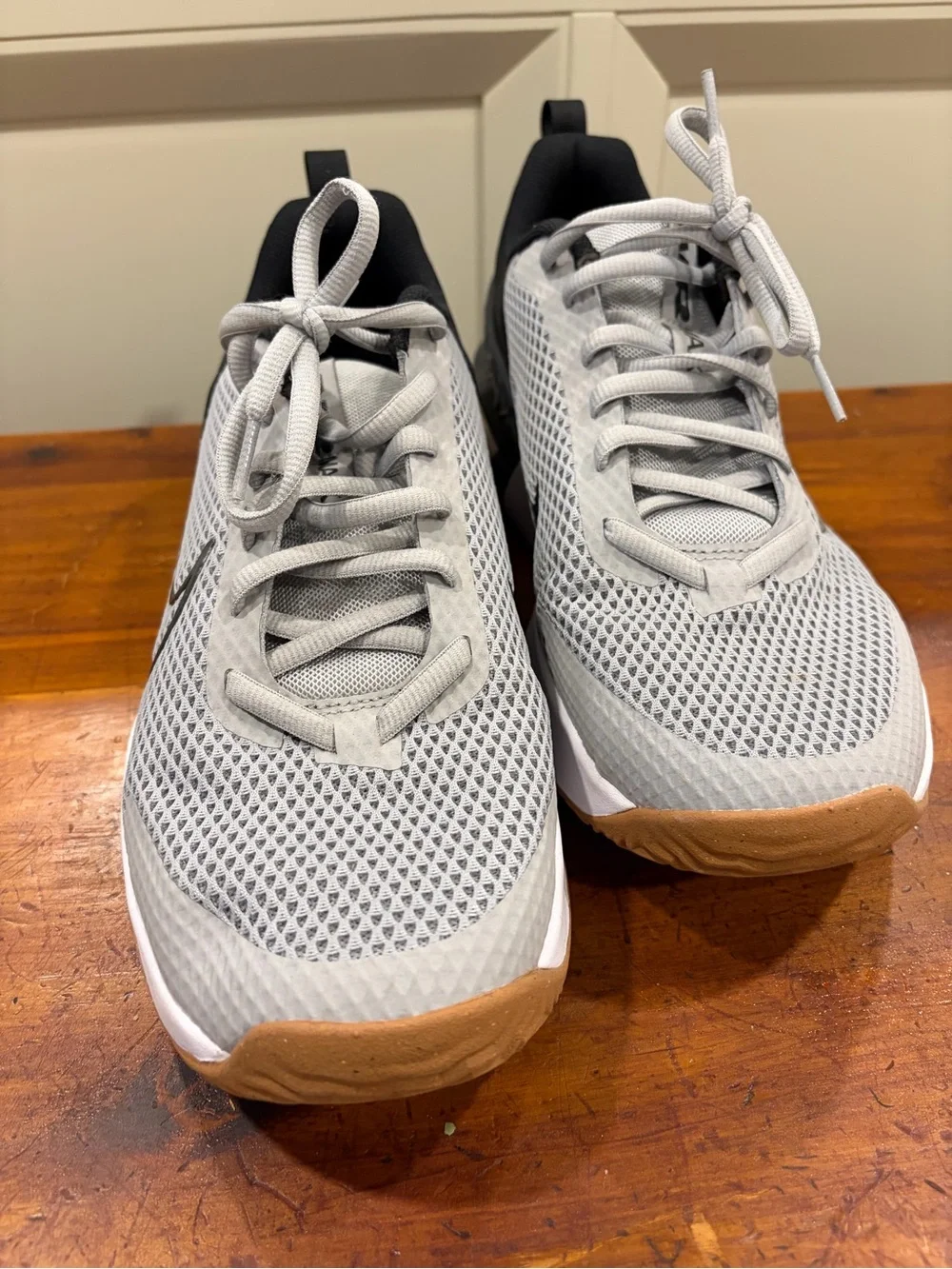 Nike Men’s Grey, Black and White Air Max Trainer Sneakers